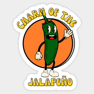 Charm of the Jalapeño Sticker